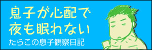 ブログ息子が心配で夜も眠れない